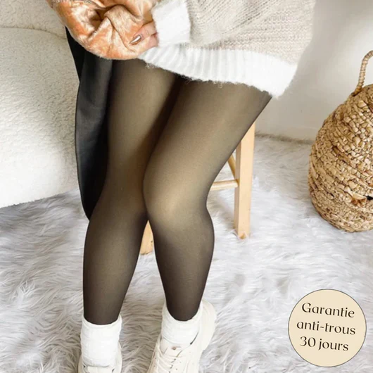 Collant polaire sculptant