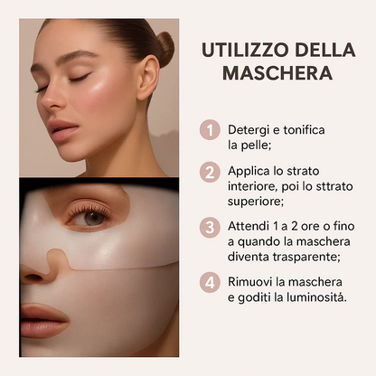 4 Maschere viso BIO-COLLAGENE